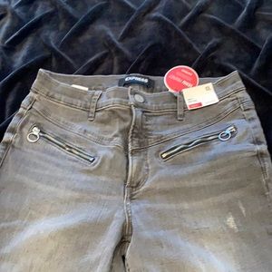 Express high rise jeans size 10L